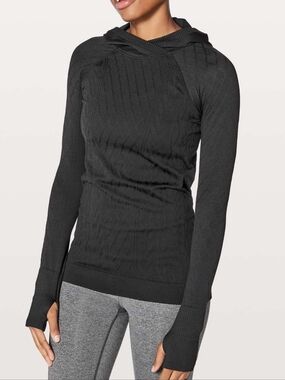 Lululemon Black Rest Less Hoodie